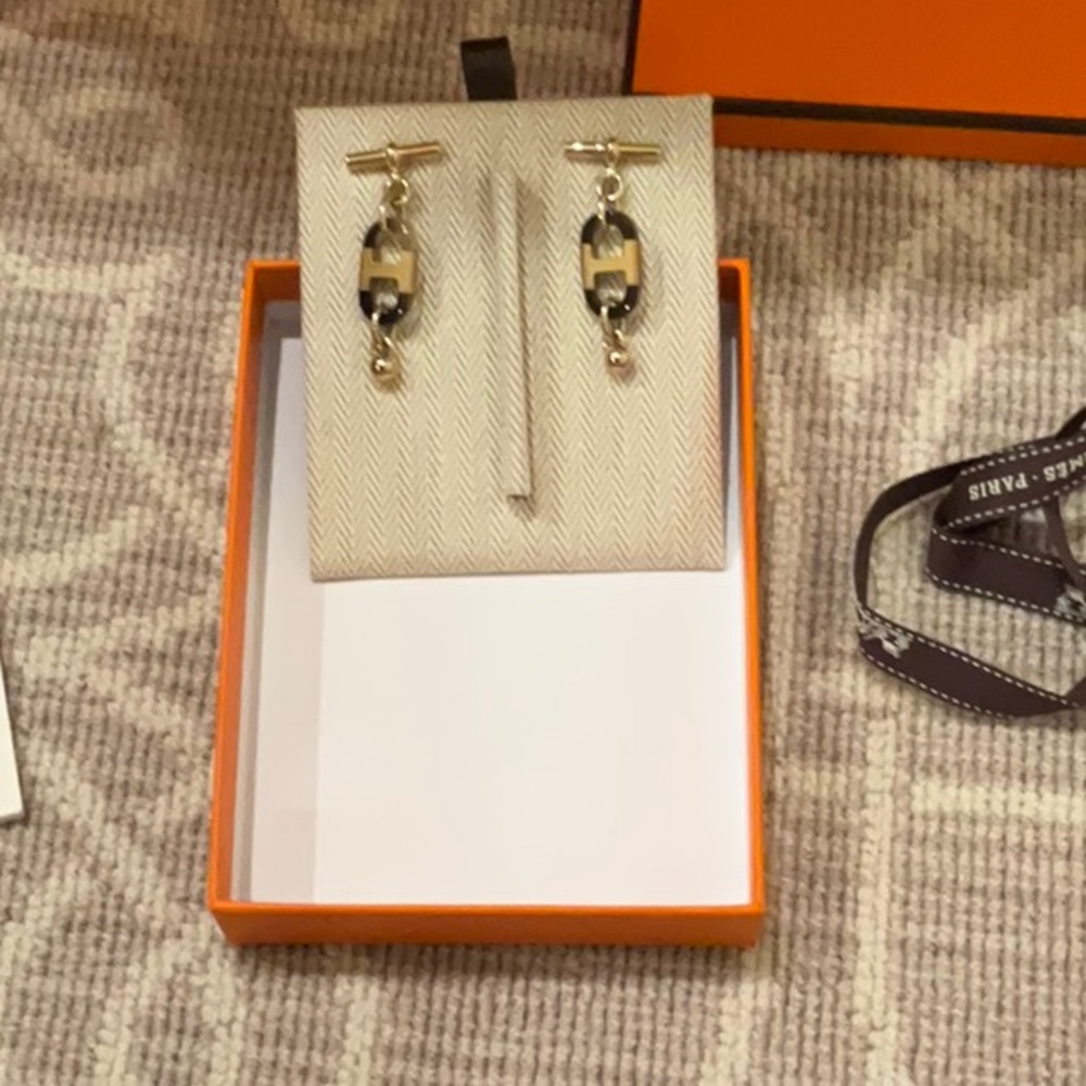 Hermes earrings